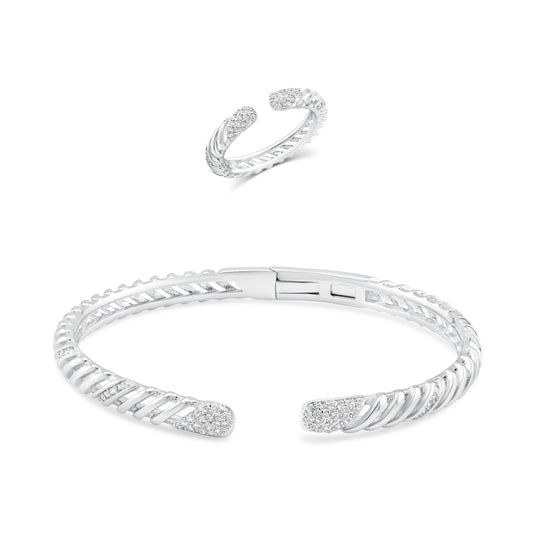 Celine Silver (Bracelet Set)